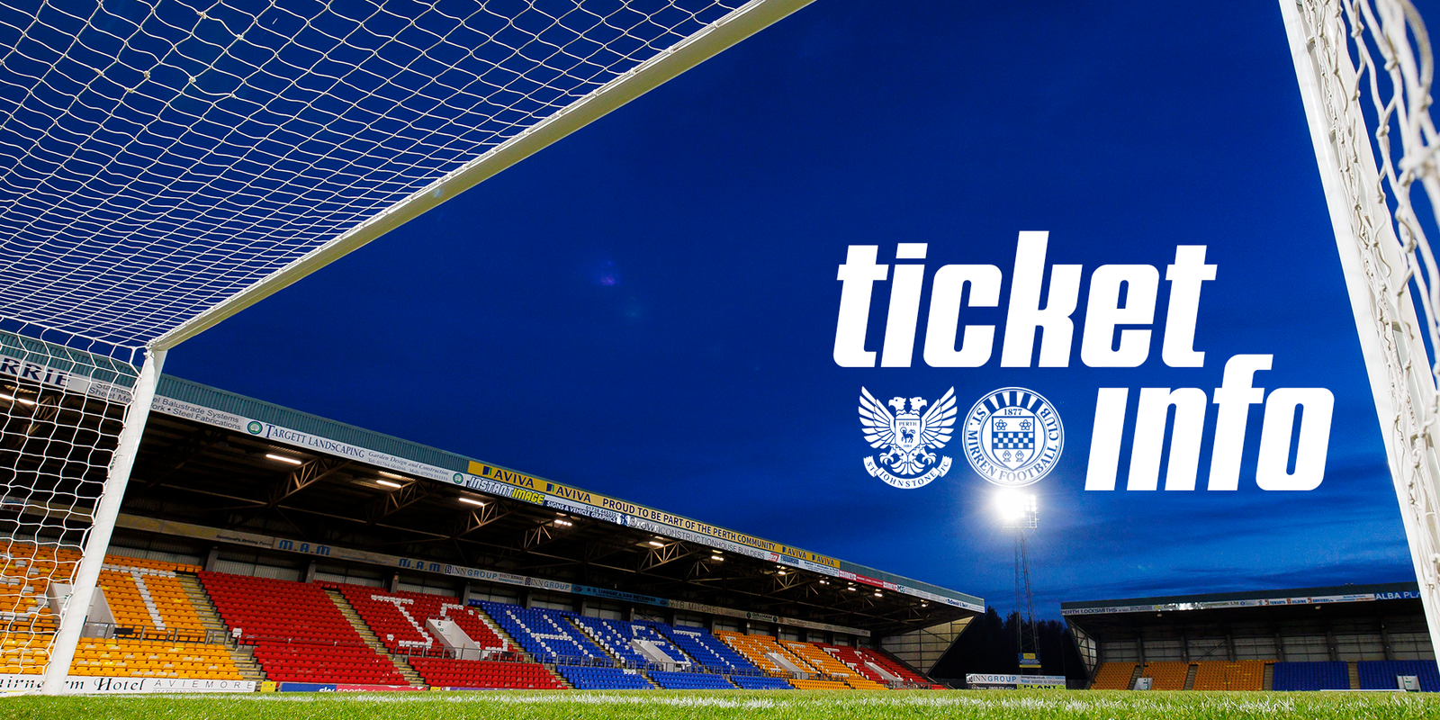 Ticket Info: St Johnstone v St Mirren (2nd Dec)