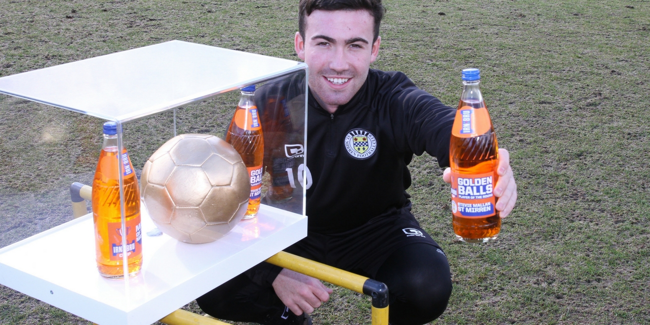 Magic Mallan is IRN-BRU's Golden Boy