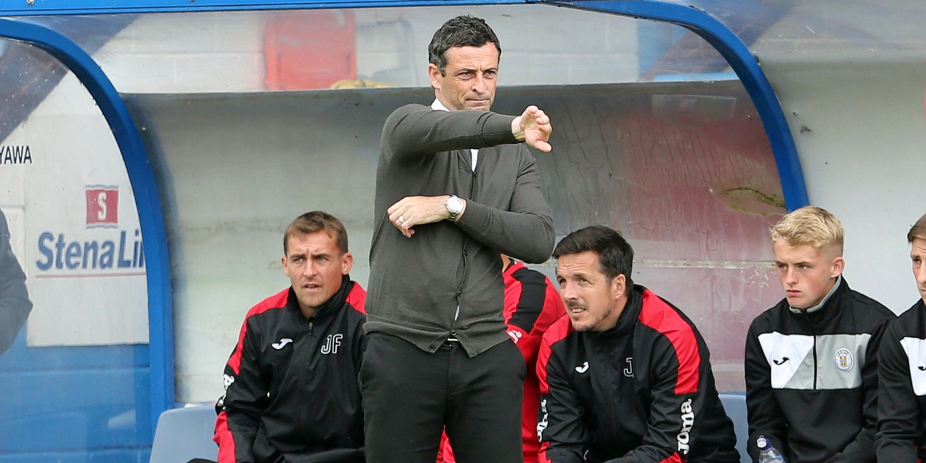 Reaction: Jack Ross Post Stranraer