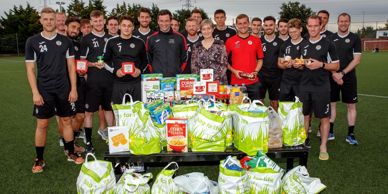 Foodbank Collection: Dundee United Game (26th Aug)