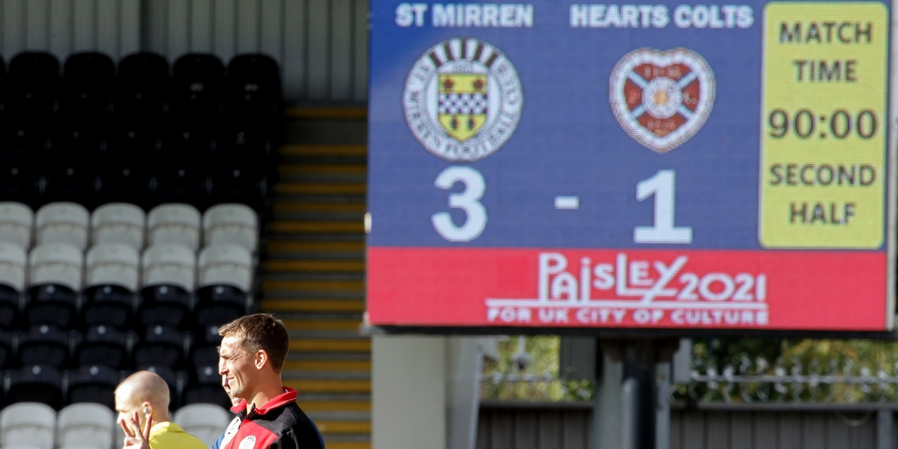 Gallery: St Mirren 3-1 Hearts Colts