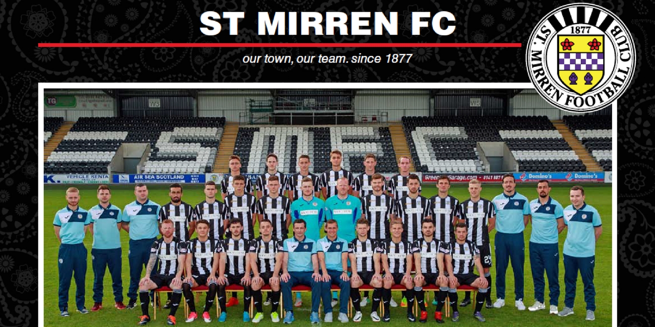 St Mirren FC Calendar Signing Night