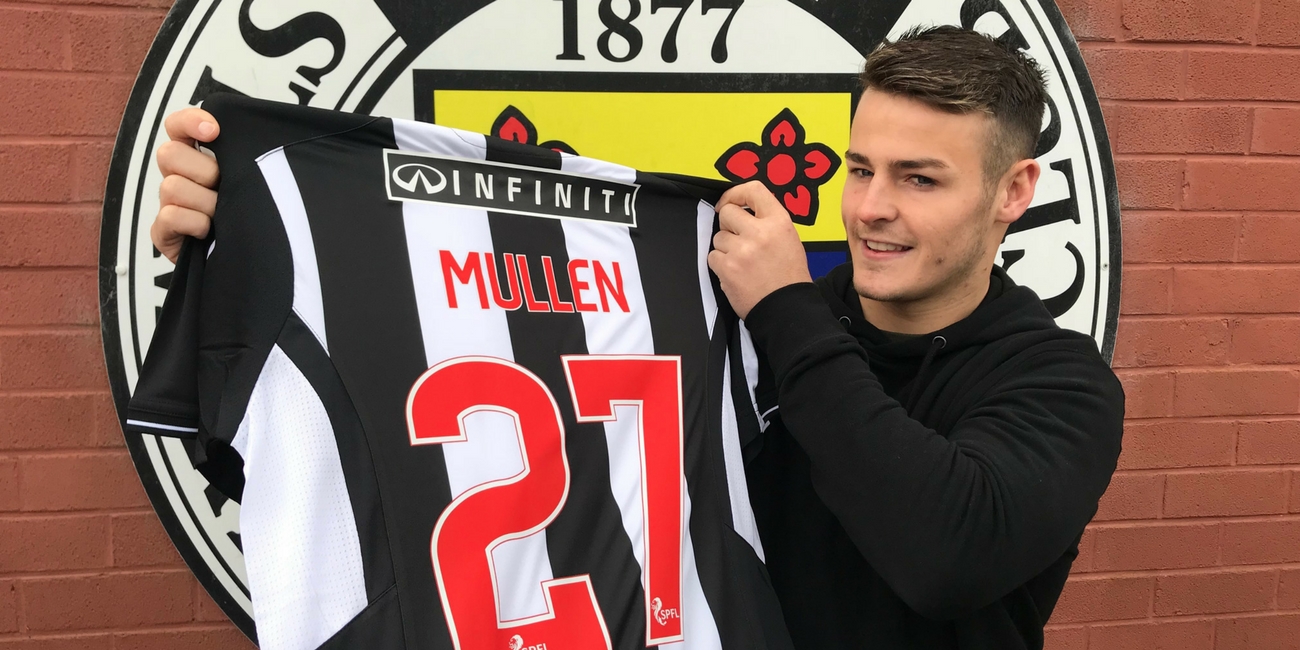 St Mirren sign Danny Mullen on emergency loan