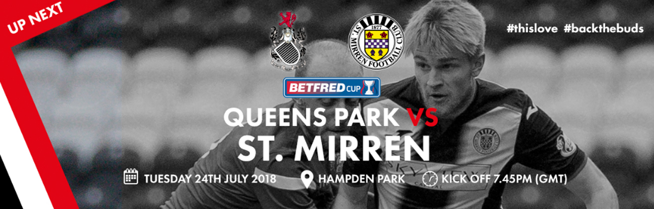 Matchday Info: Queen's Park vs St Mirren (24th Jul)