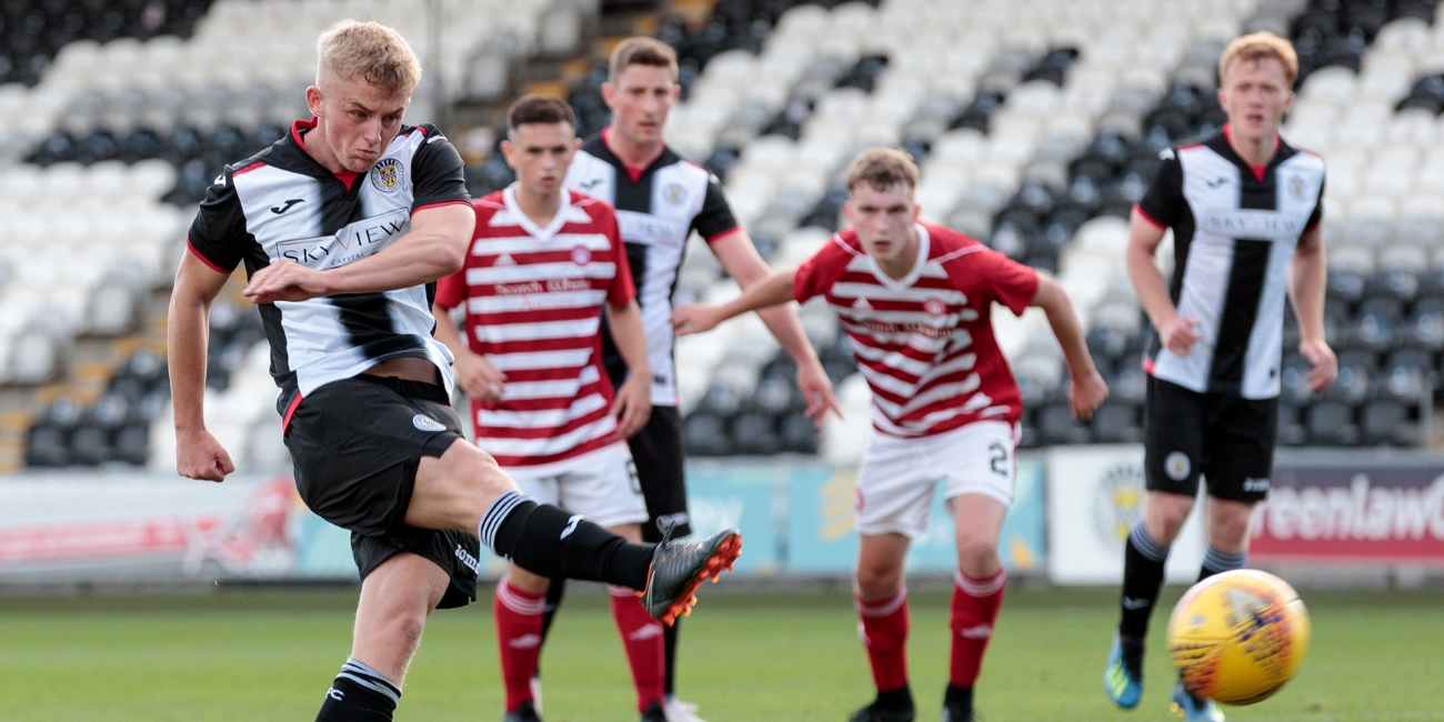 St Mirren Reserves in Reserve Cup action