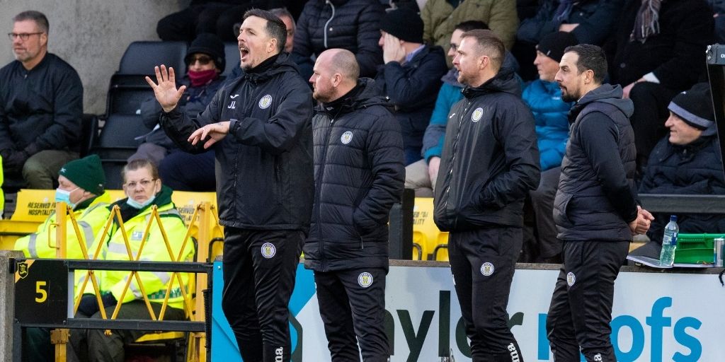 Jamie Langfield thanks players after Livingston draw