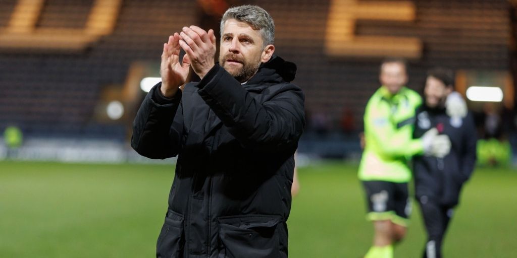 Stephen Robinson delighted with team's approach in win over Dundee