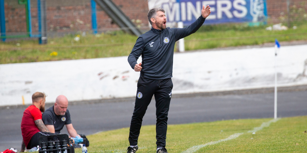 Stephen Robinson happy with job done in Cowdenbeath win