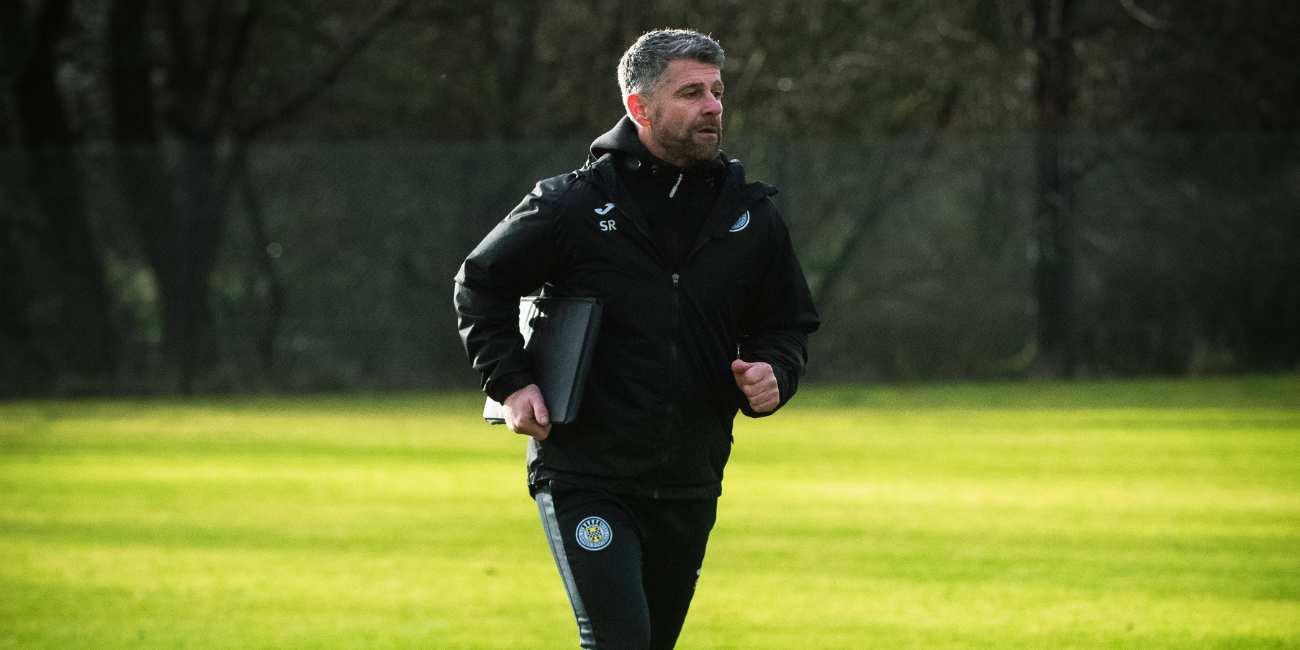 Stephen Robinson looks ahead to our cinch Premiership match away trip to Hearts