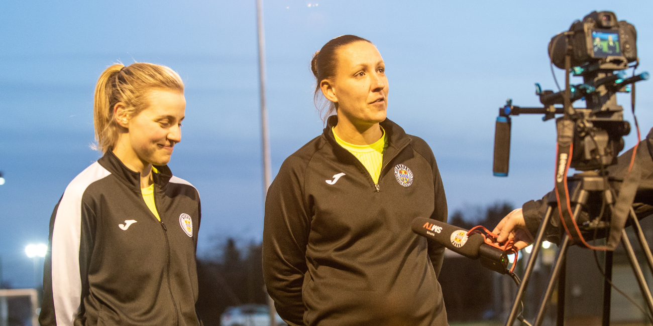 Ceara Macinytre and Jennifer Caldwell relishing opportunity at the SMiSA Stadium