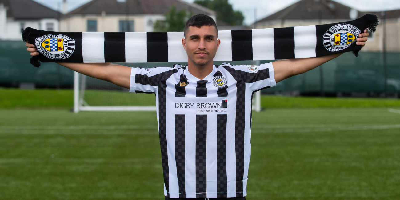 Stav Nahmani excited to get started after arriving in Scotland