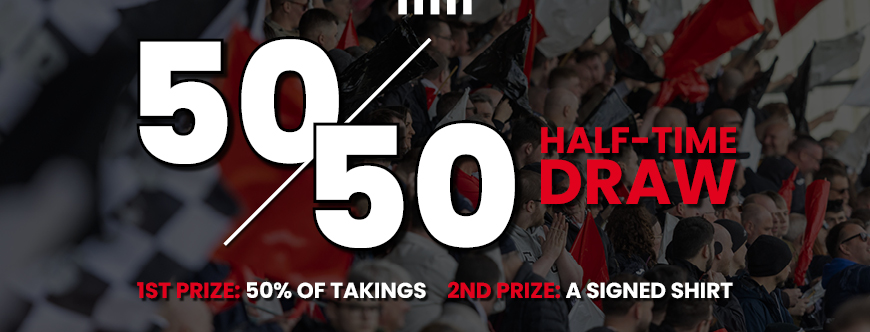 50/50 Half-Time Draw | St Mirren v Rangers