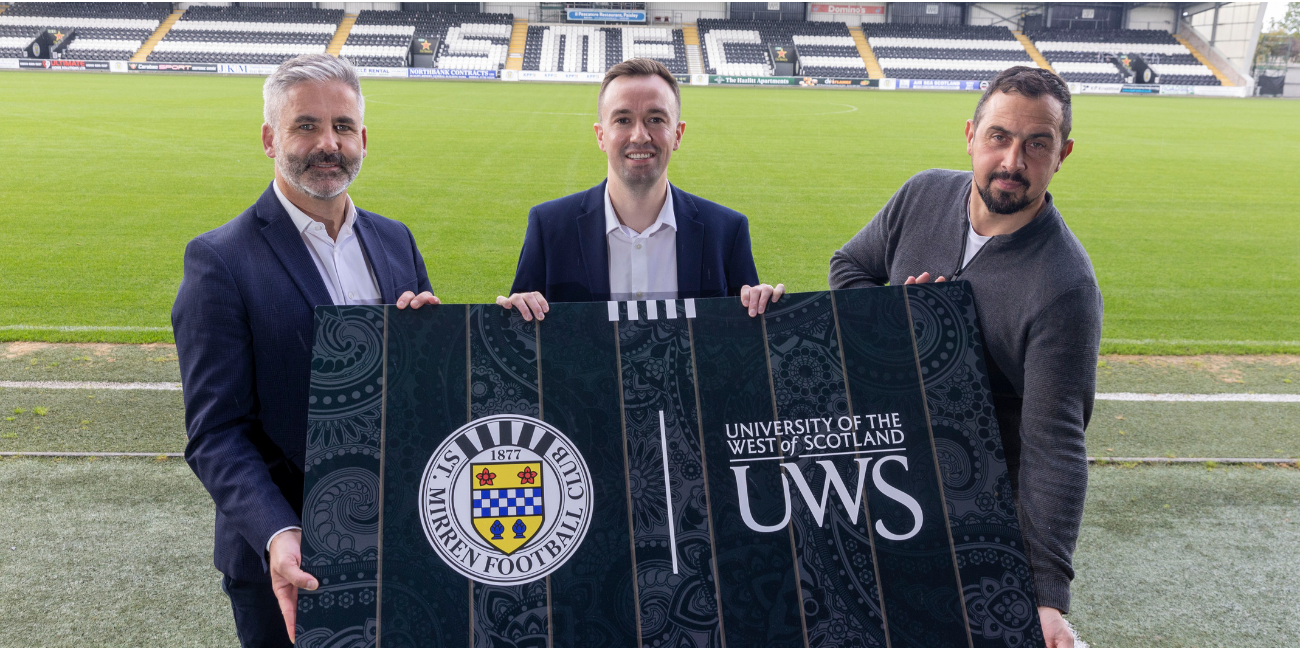 St Mirren x UWS | Bold new chapter in the relationship between sport and academia