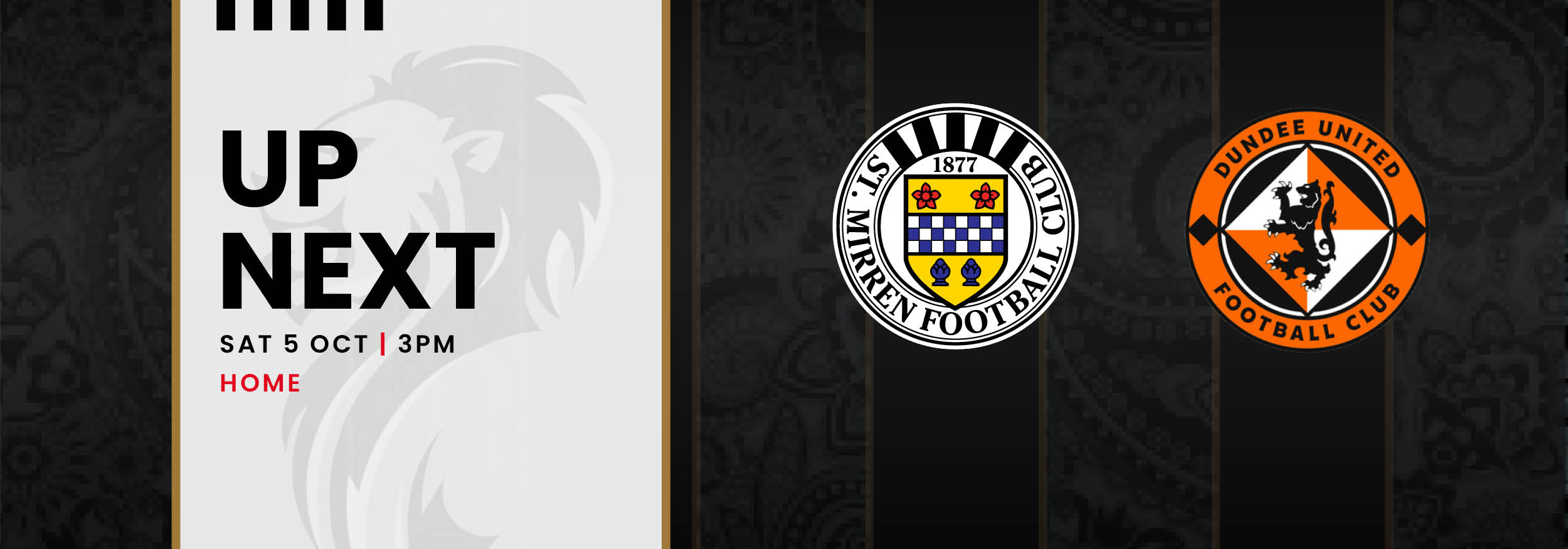 Match Preview: St Mirren v Dundee United (5th Oct)