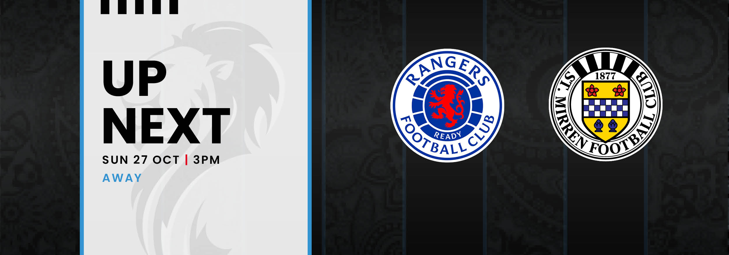 Match Preview: Rangers v St Mirren (27th Oct)