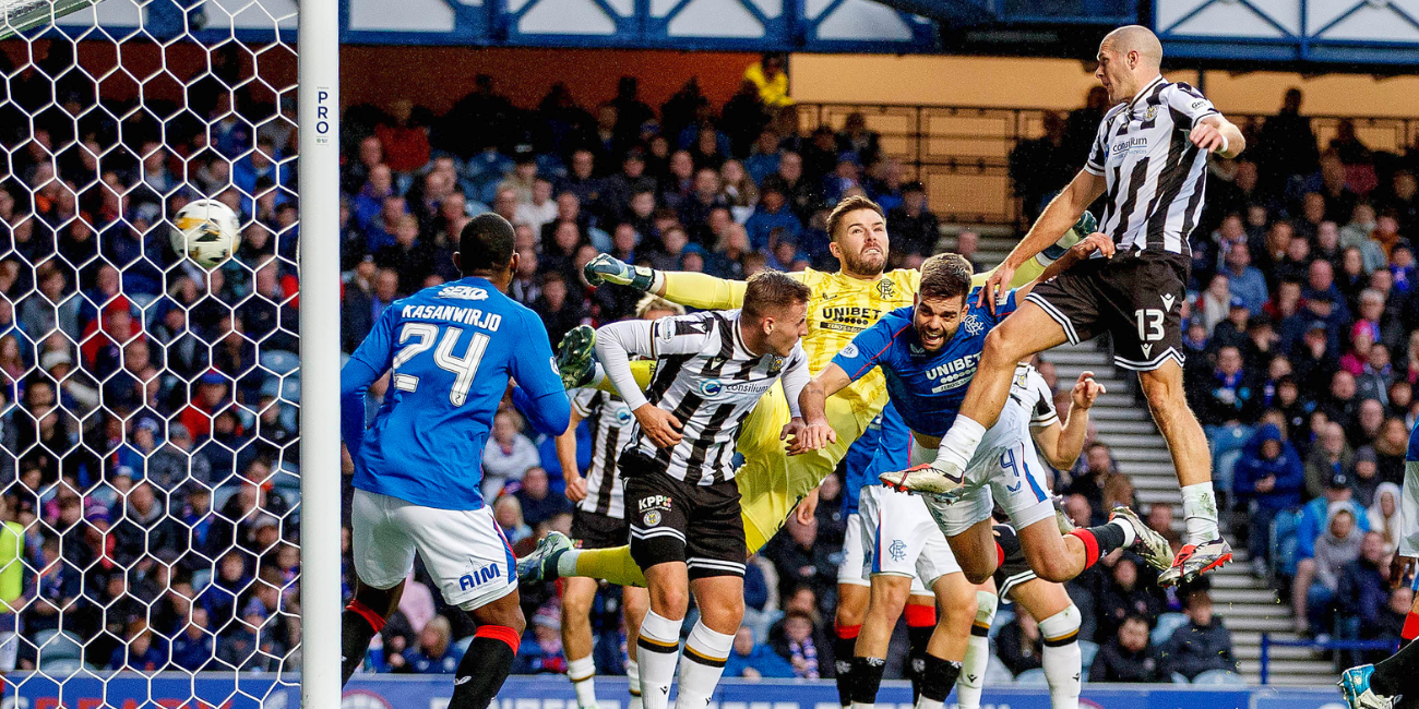 Strong performance at Ibrox but Saints edged out by Rangers