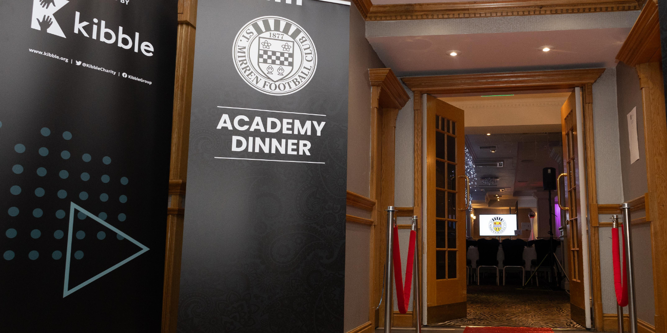 St Mirren Youth Academy Dinner 2024/25