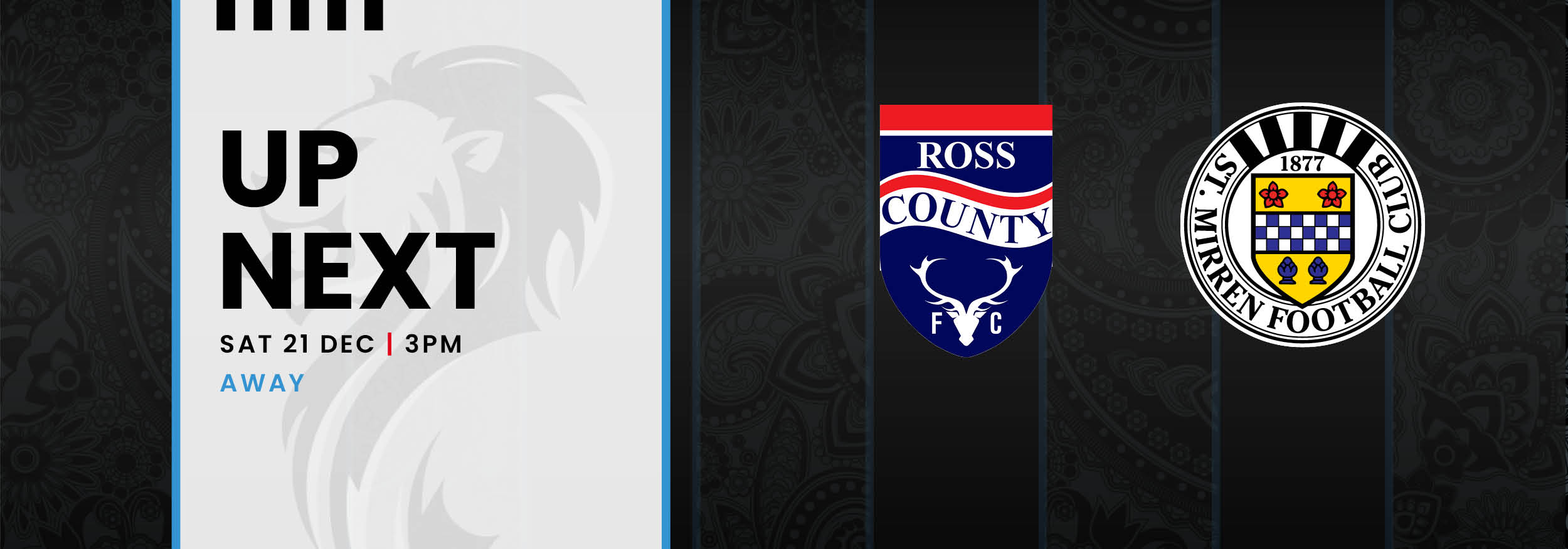 Match Preview: Ross County v St Mirren (21st Dec)