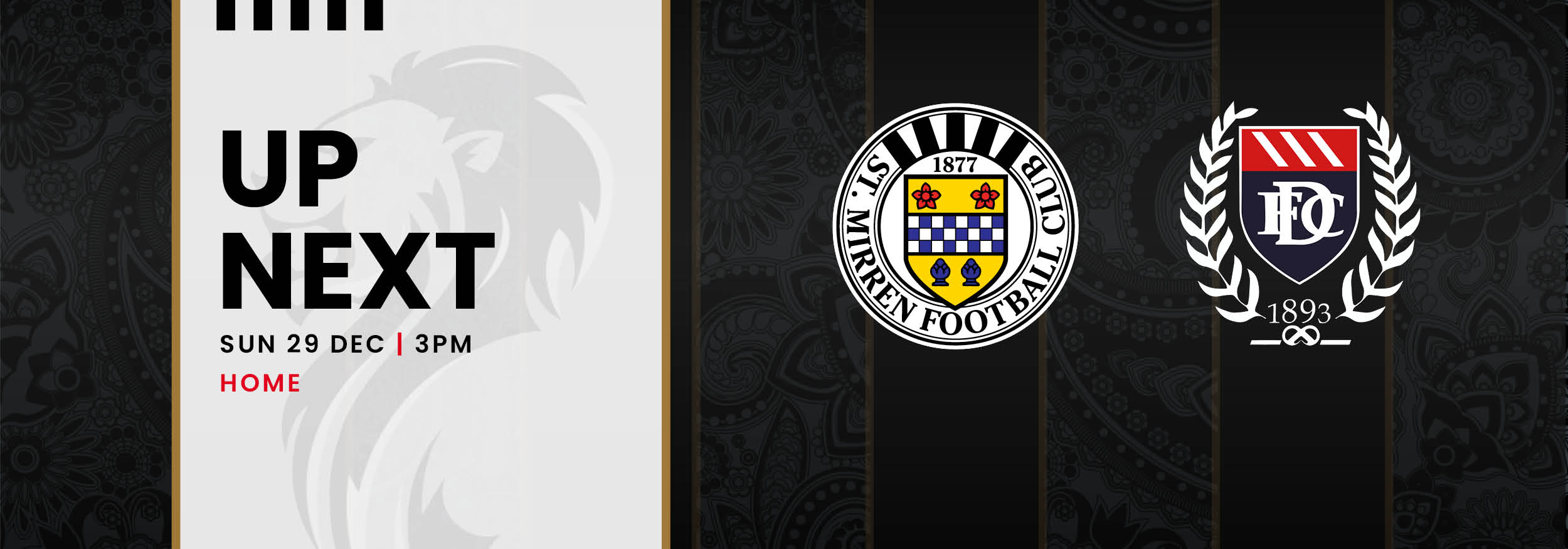 Match Preview: St Mirren v Dundee (29th Dec)