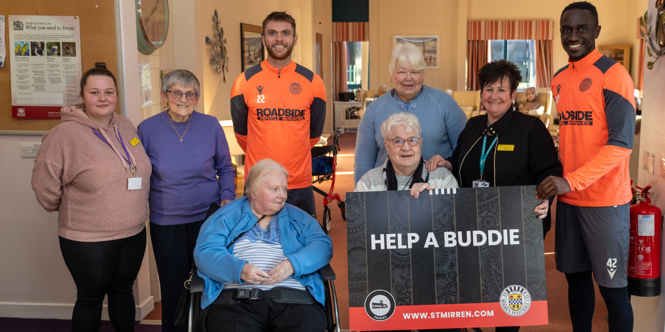 Help a Buddie | Ralston Day Centre