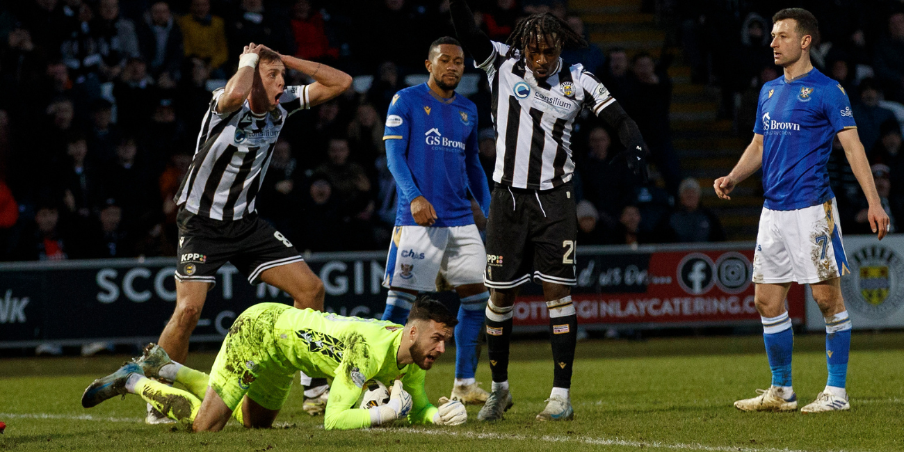 Frustrating afternoon as St Mirren beaten by St Johnstone