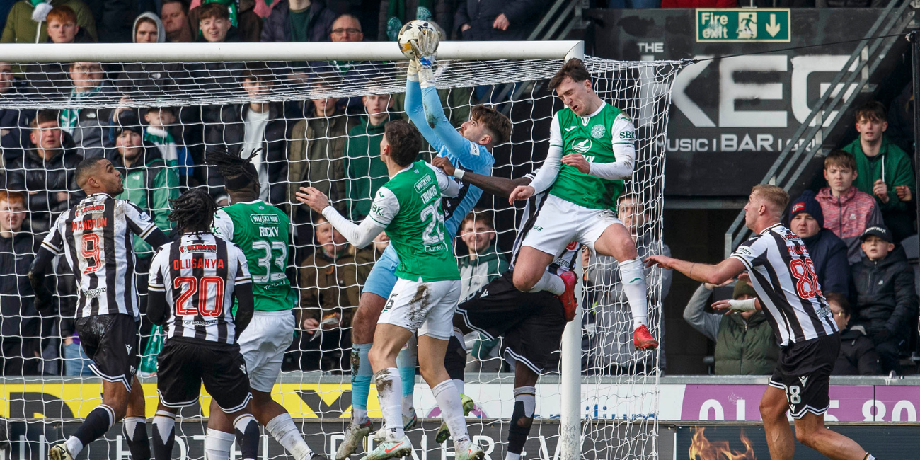 Saints move back into top six after a point against Hibernian