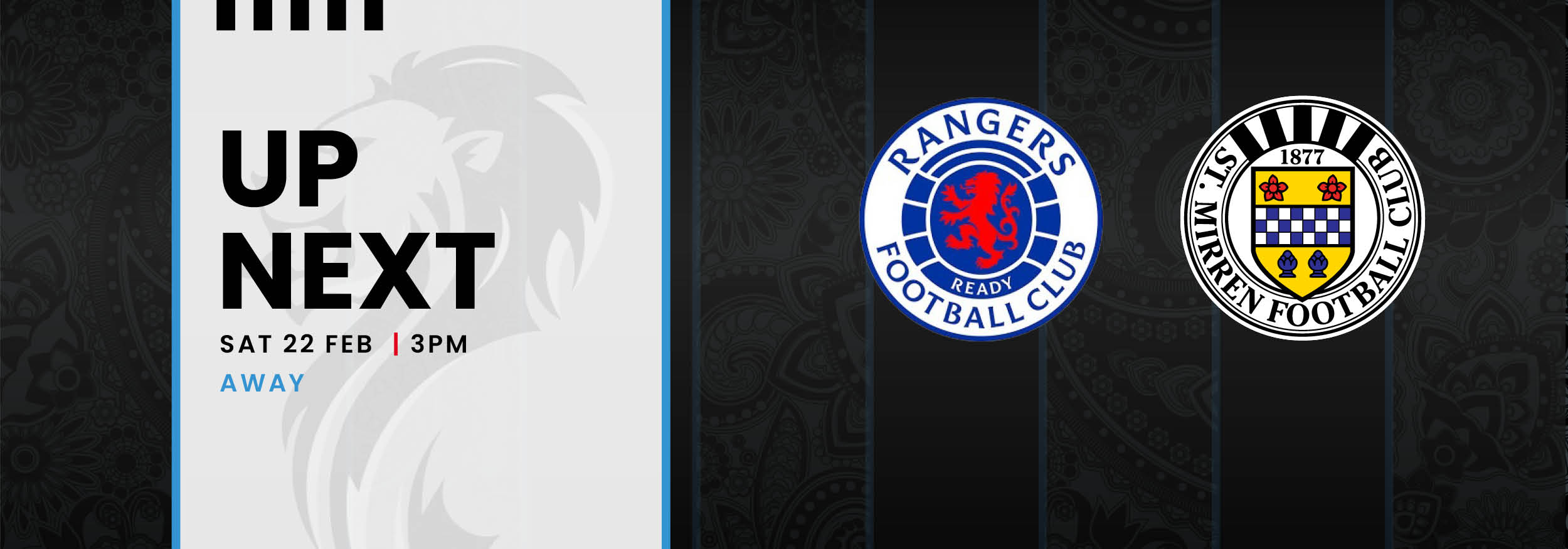 Match Preview: Rangers v St Mirren (22nd Feb)