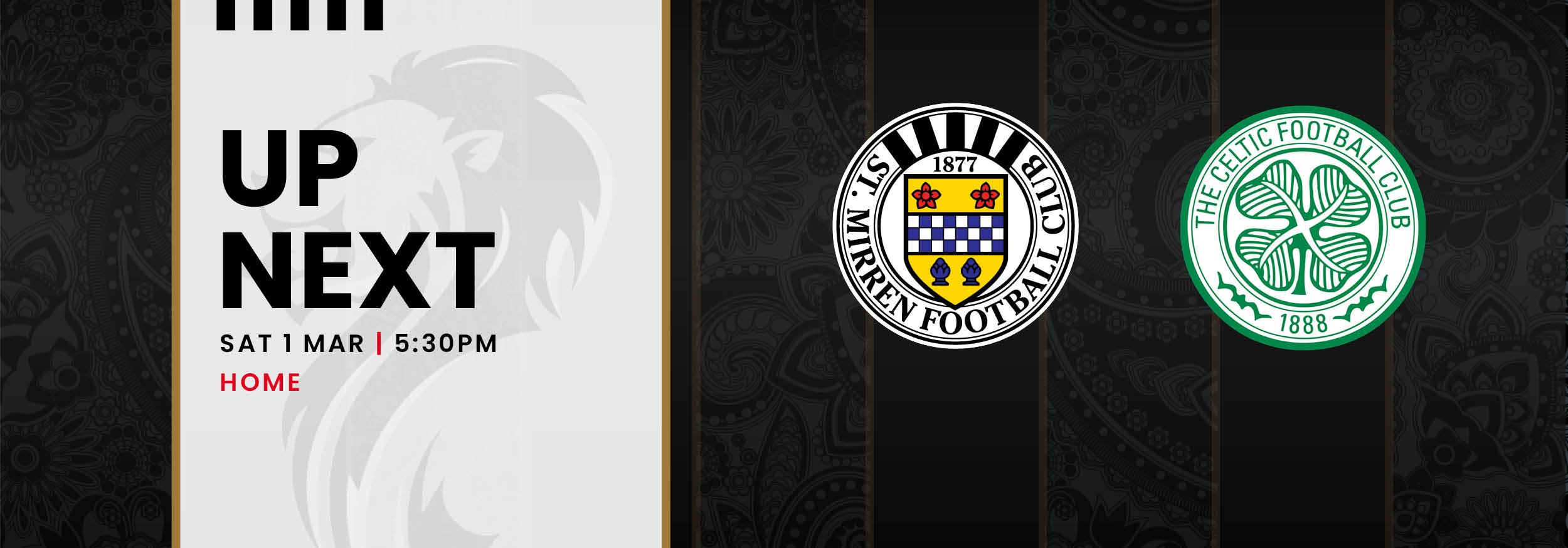 Match Preview: St Mirren v Celtic (1st Mar)