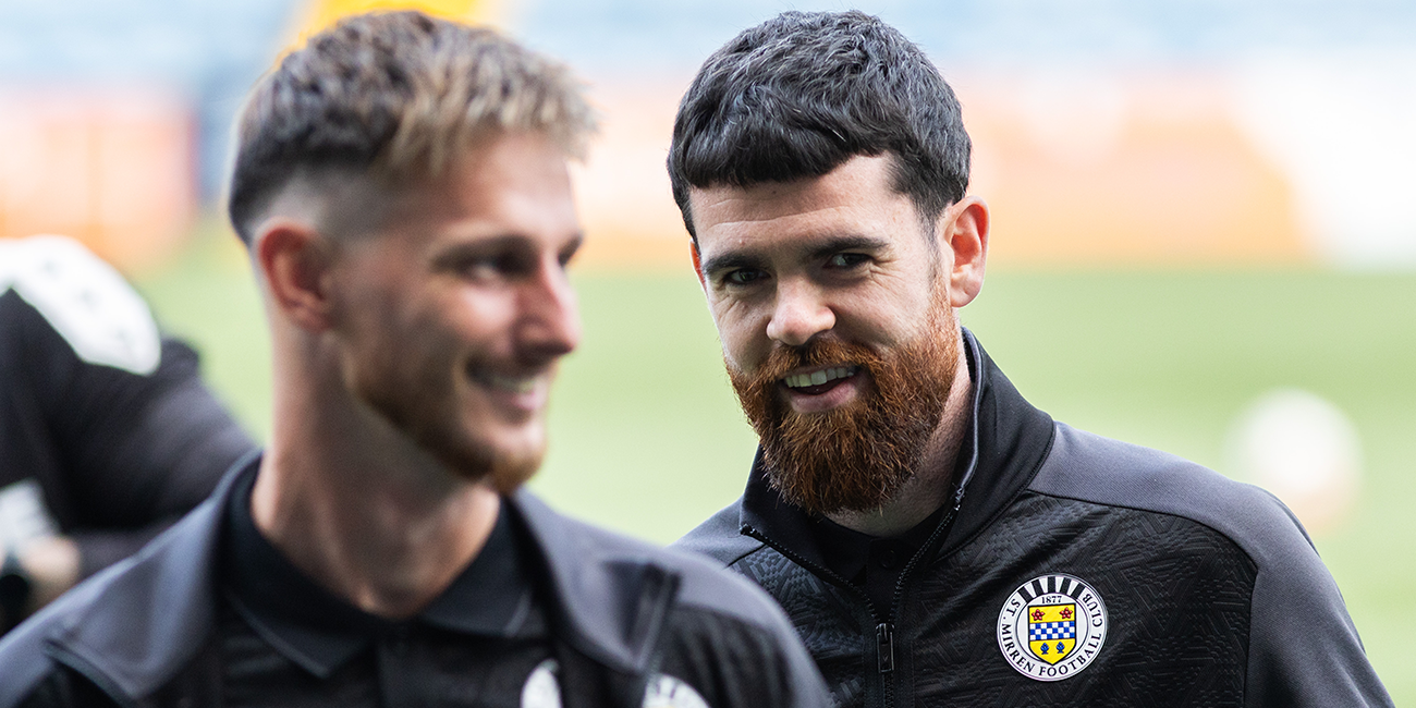 Liam Donnelly with Scott Tanser