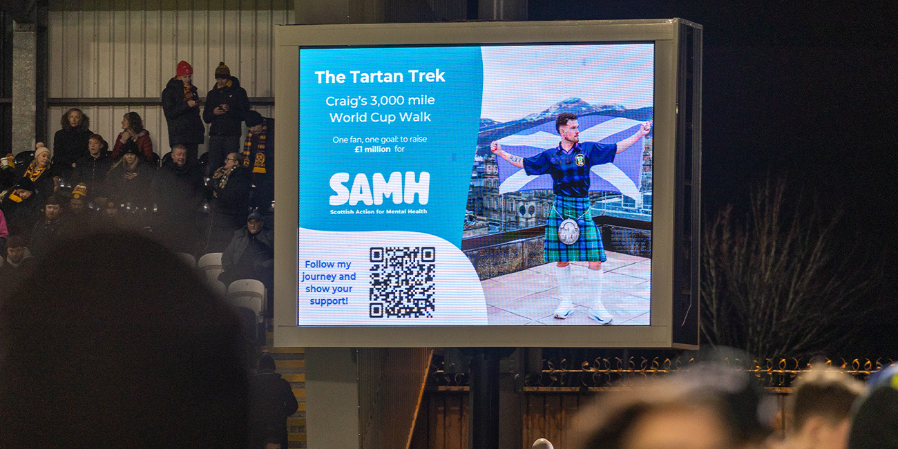 The Tartan Trek. Craig Ferguson's 3,000 mile World Cup Walk.