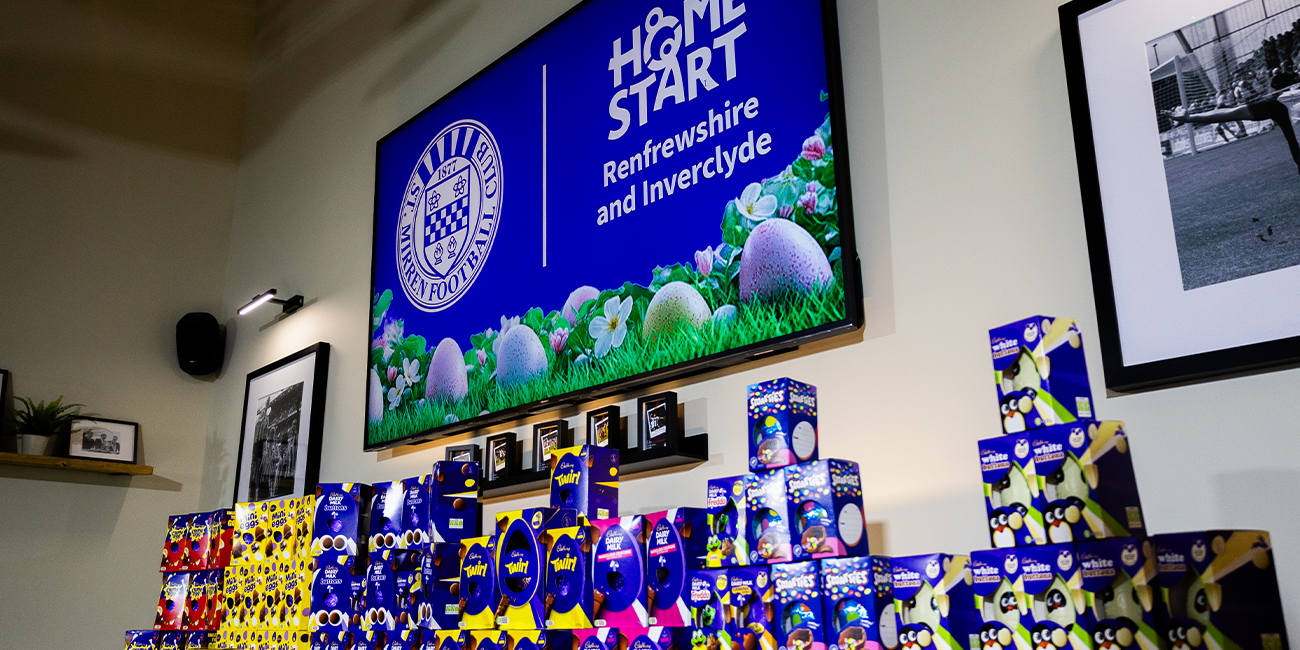 Home-Start Easter Egg donations