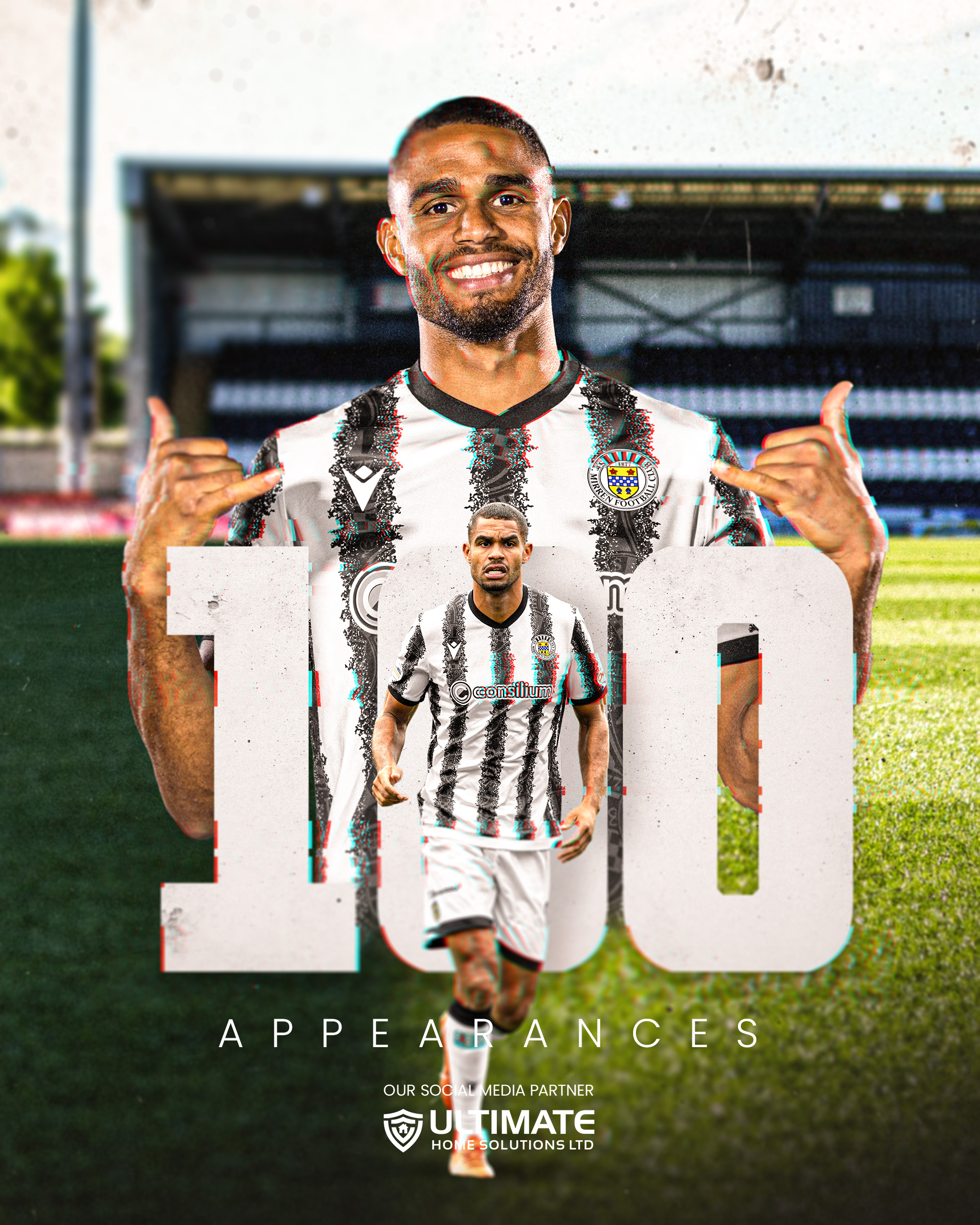 Mikael Mandron 100 appearances