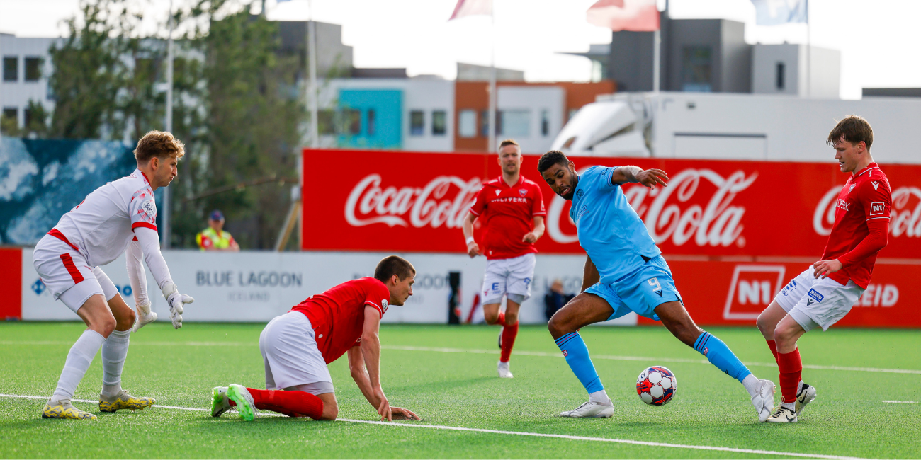 Mikael Mandron was so close to opening the scoring just before being subbed