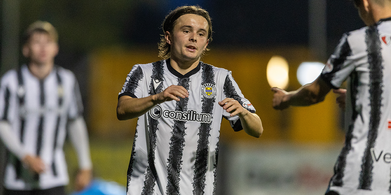 Fraser Taylor after scoring against Alloa