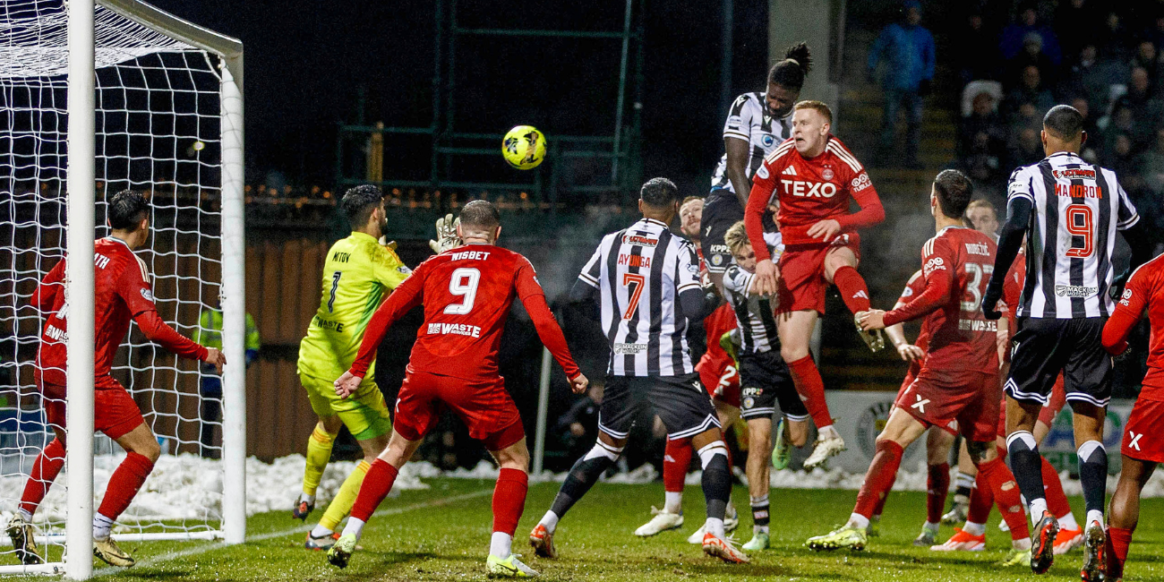 Richard Taylor scores against Aberdeen