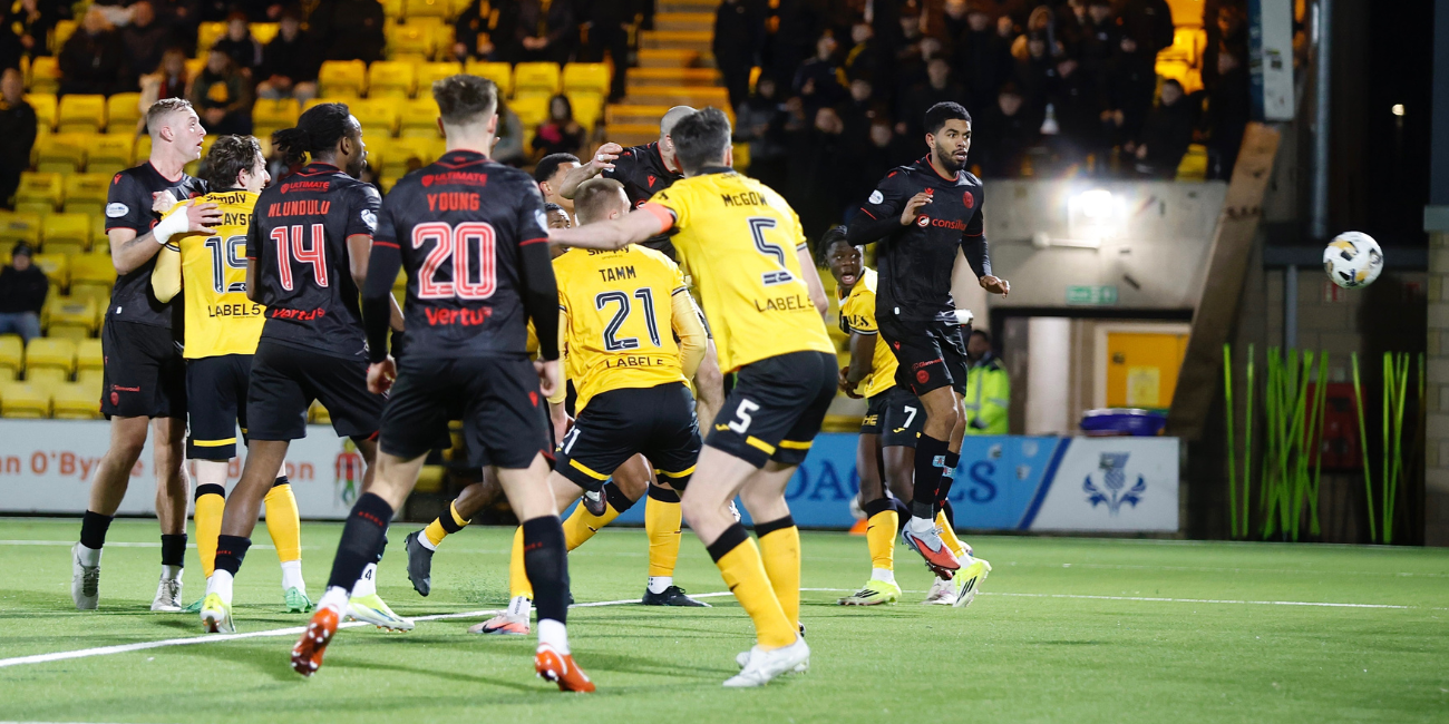 Alex Gogic heads home equaliser (Image: Craig Brown)