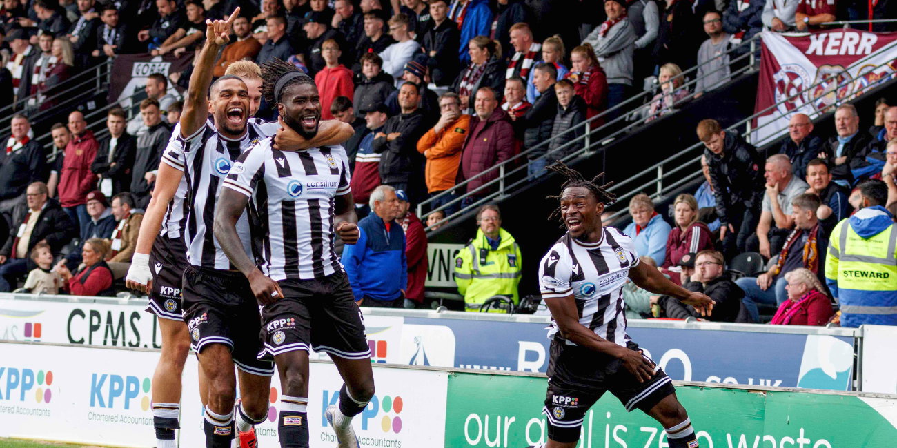 Richard Taylor and Toyosi Olusanya v Hearts