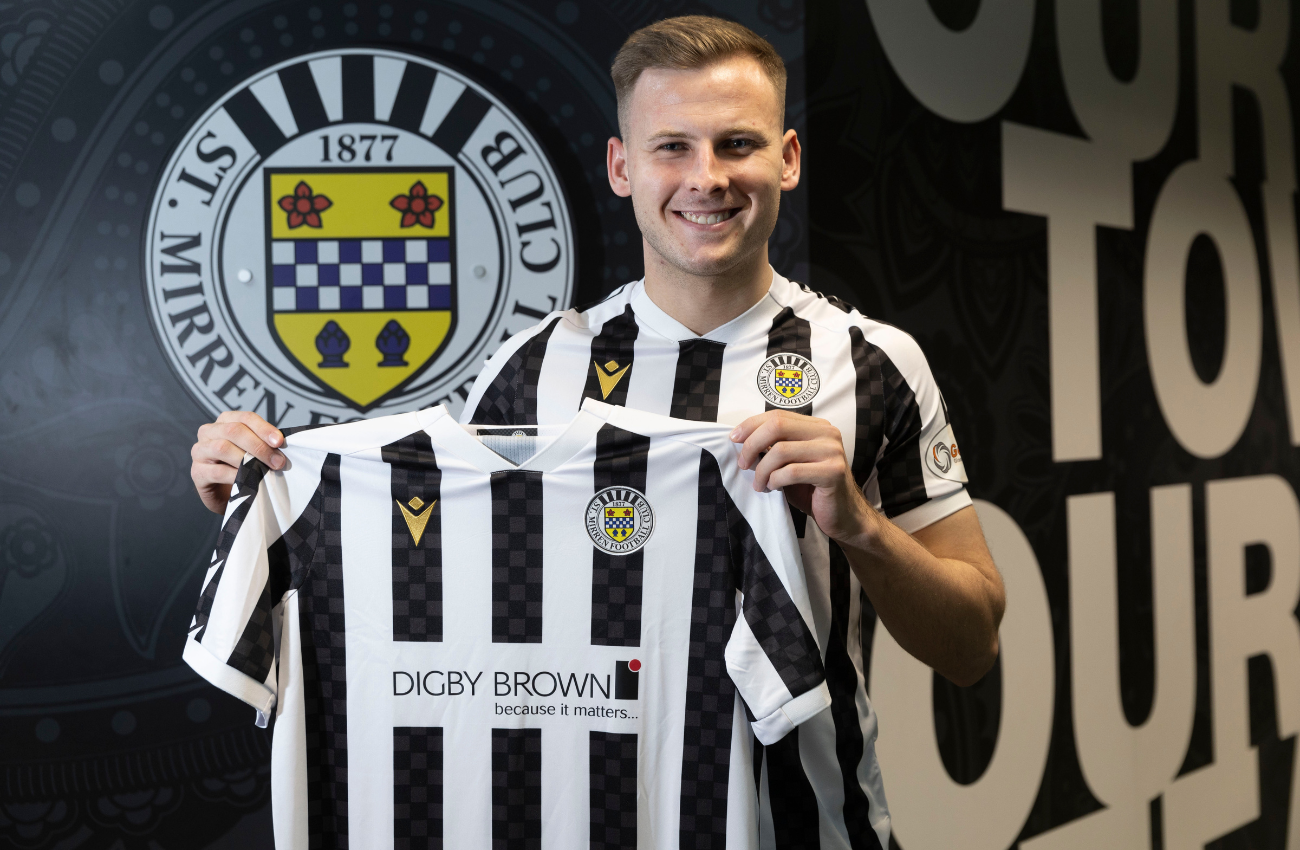 James Scott signs for St Mirren