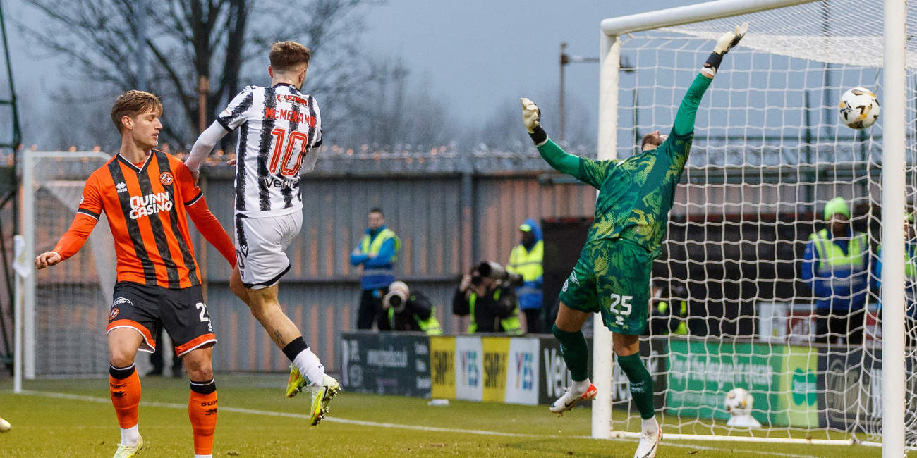 Conor McMenamin opens scoring against Dundee United