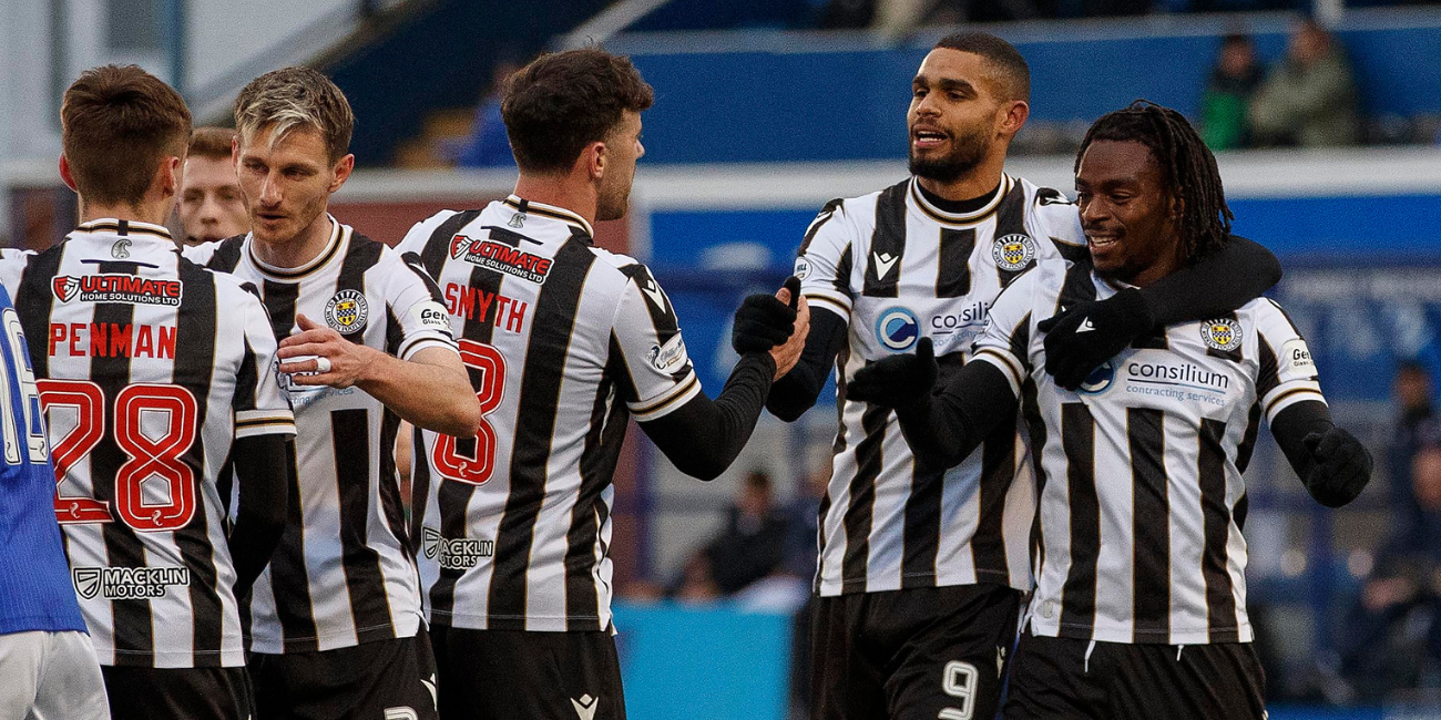 Toyosi Olusanya celebrates his second goal (Image: Allan Picken)