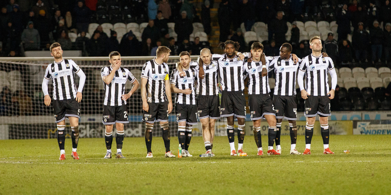 Saints were edged out on penalties when the sides met in the Cup